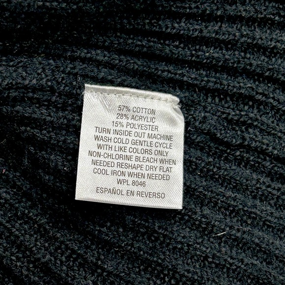 NWOT Banana Republic Off Black Corduroy Wide Leg Pant & Black Style & Co. Bundle - Picture 11 of 12